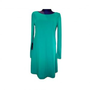 Moteriška žalia suknelė ilgomis rankovėmis, ZARA, M dydis
